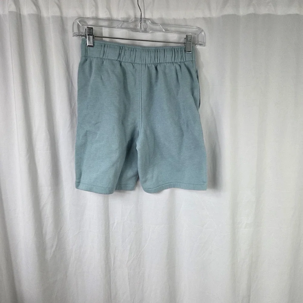 Old Navy Boys Size Large Drawstring Pull-on Fleece Shorts Green